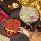 Jashn Round Box (Set of 2)