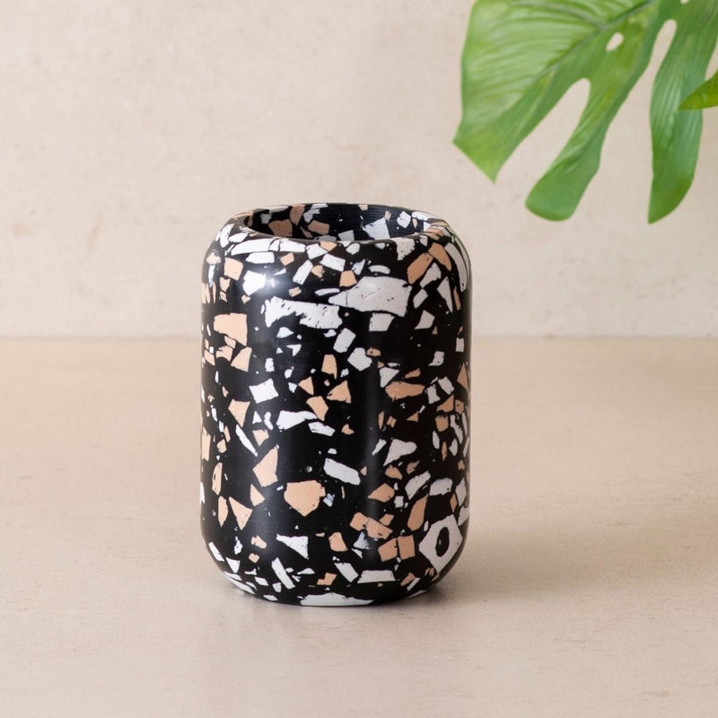 Ebony Terrazzo Bath Set of 2