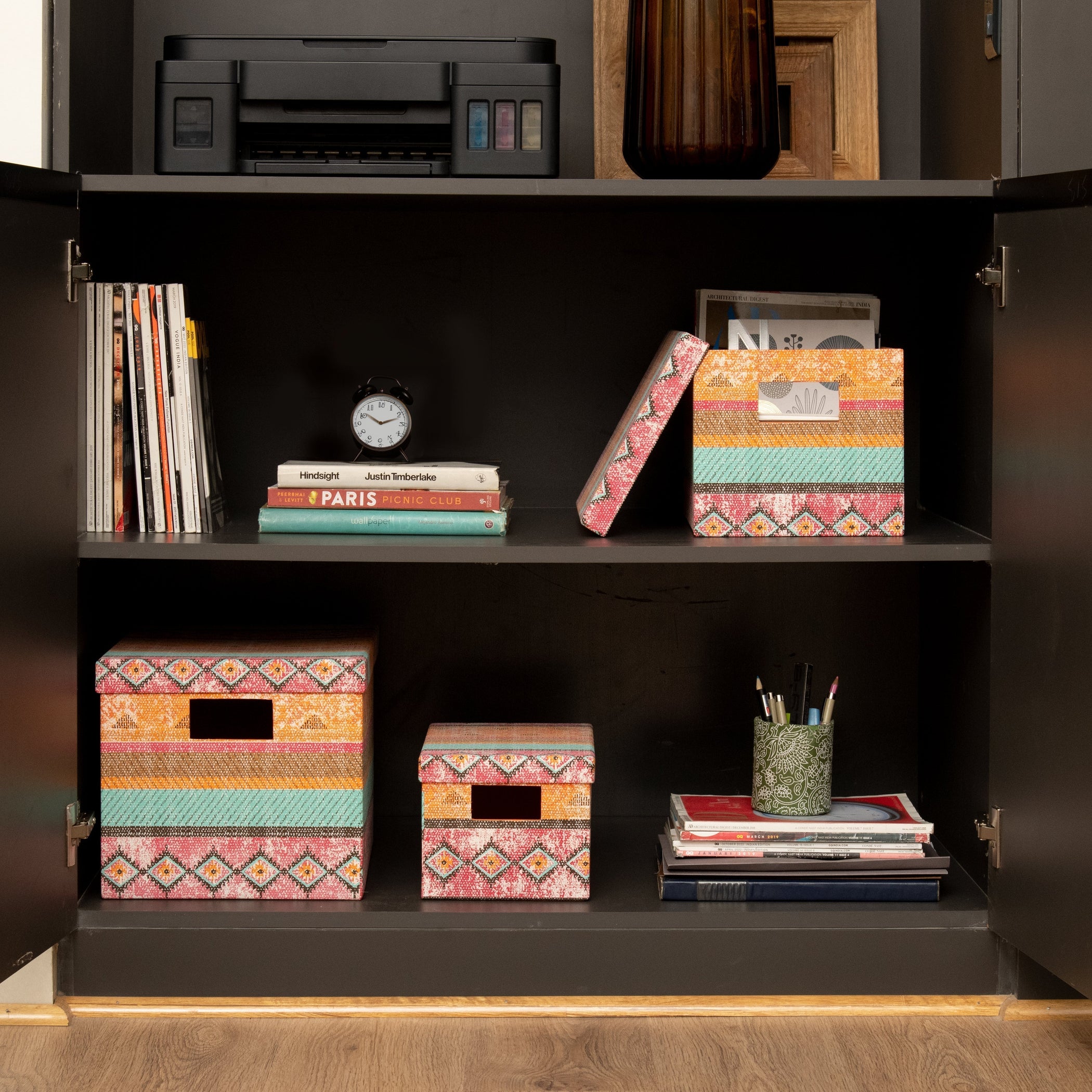 Kaleen Storage Box (Set of 3)