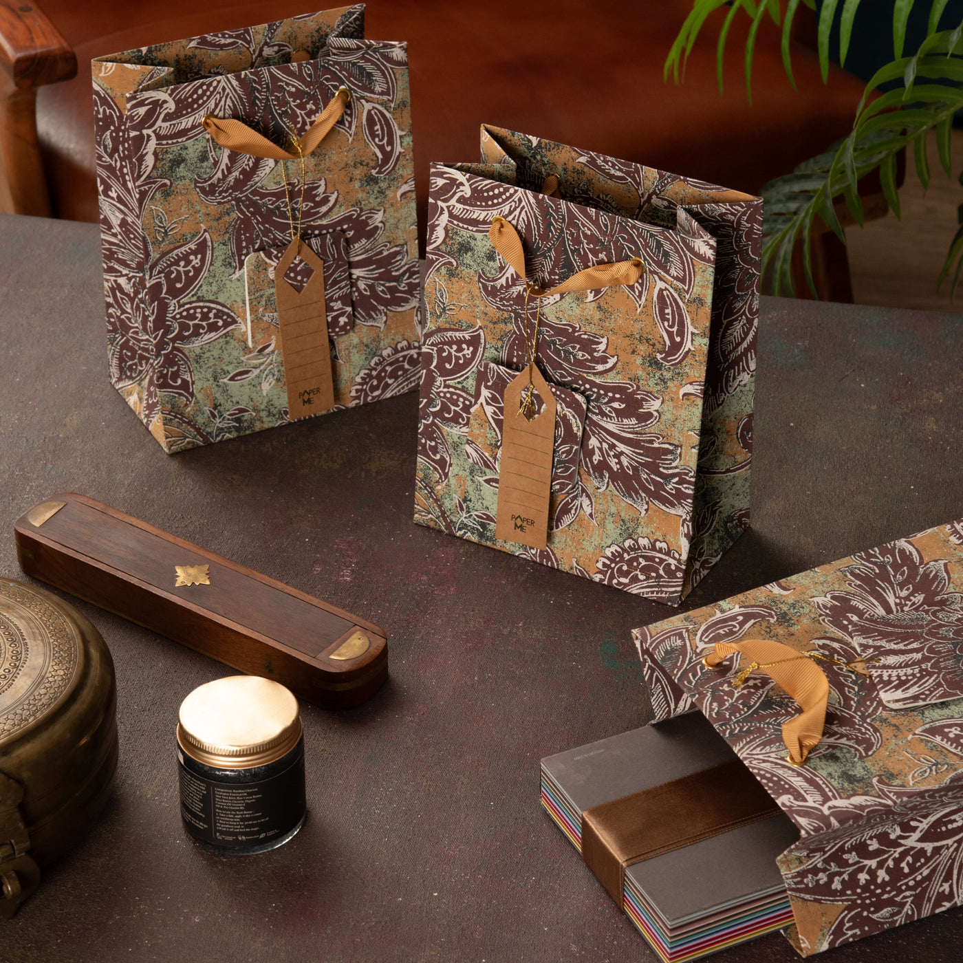 Brown Story Small Bag