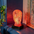 Luminera Red - Handmade Mosaic Lamp
