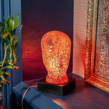 Luminera Red - Handmade Mosaic Lamp
