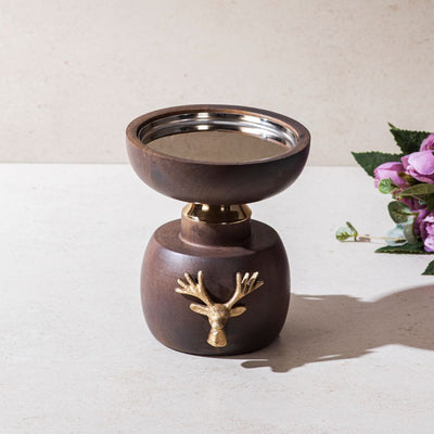 Deer Candle Holder Small