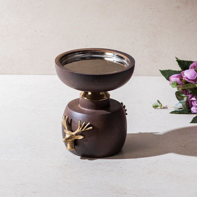 Deer Candle Holder Small