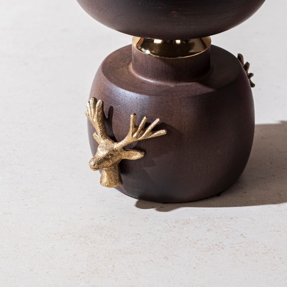 Deer Candle Holder Small