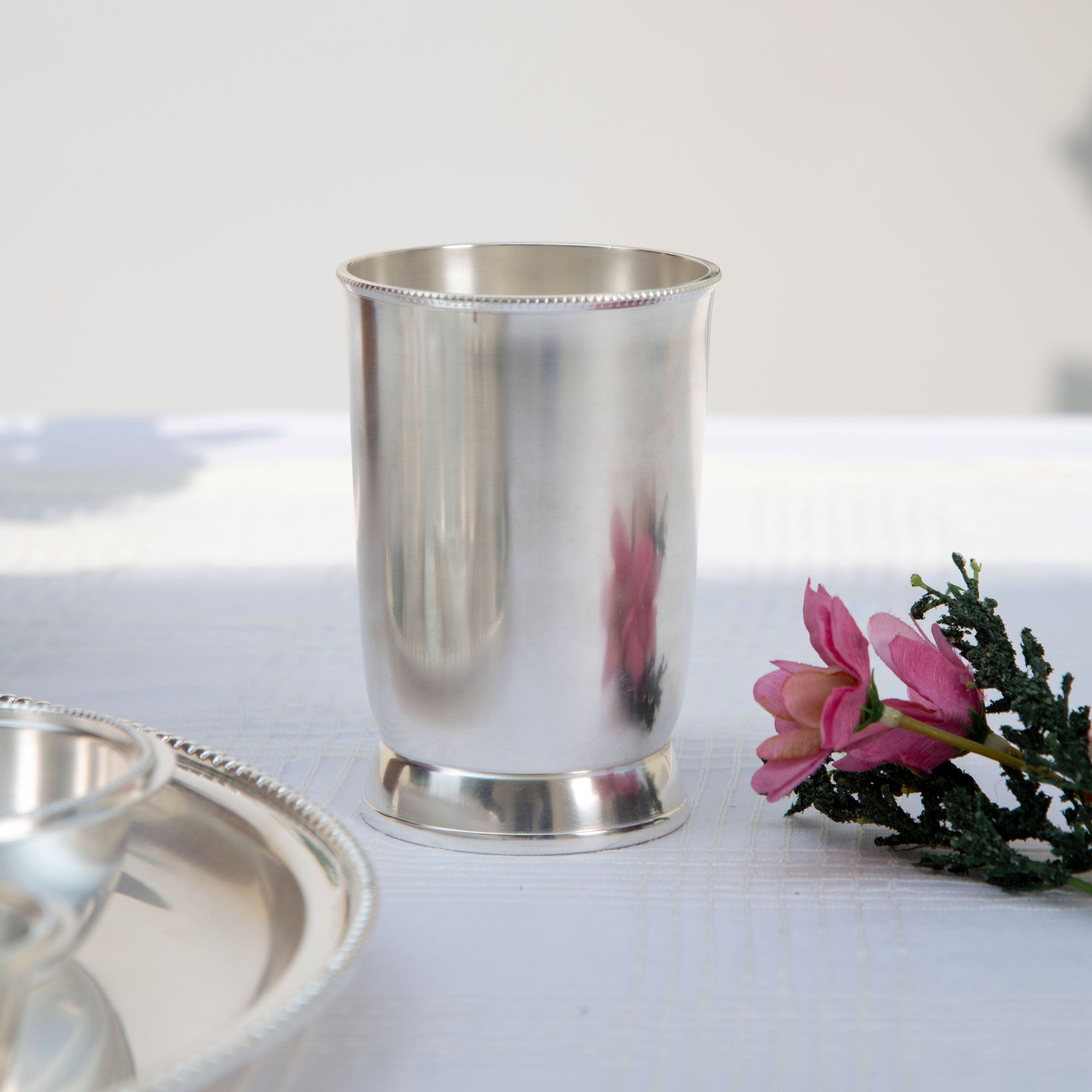 Heirloom Silverware Thali Set of 8 - Dinner Crockery