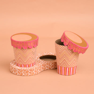 Kulhad Shaped Box (set of 2)