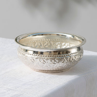 Helen Silver Embossed Urli