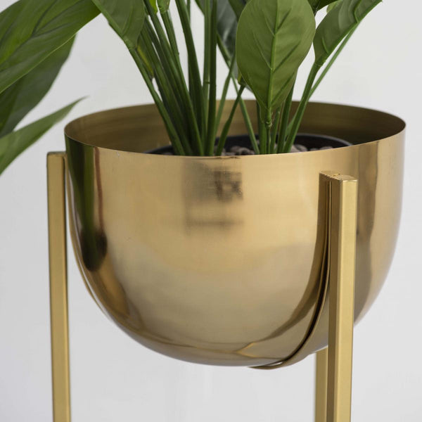 Gold Swing Planters set of 2