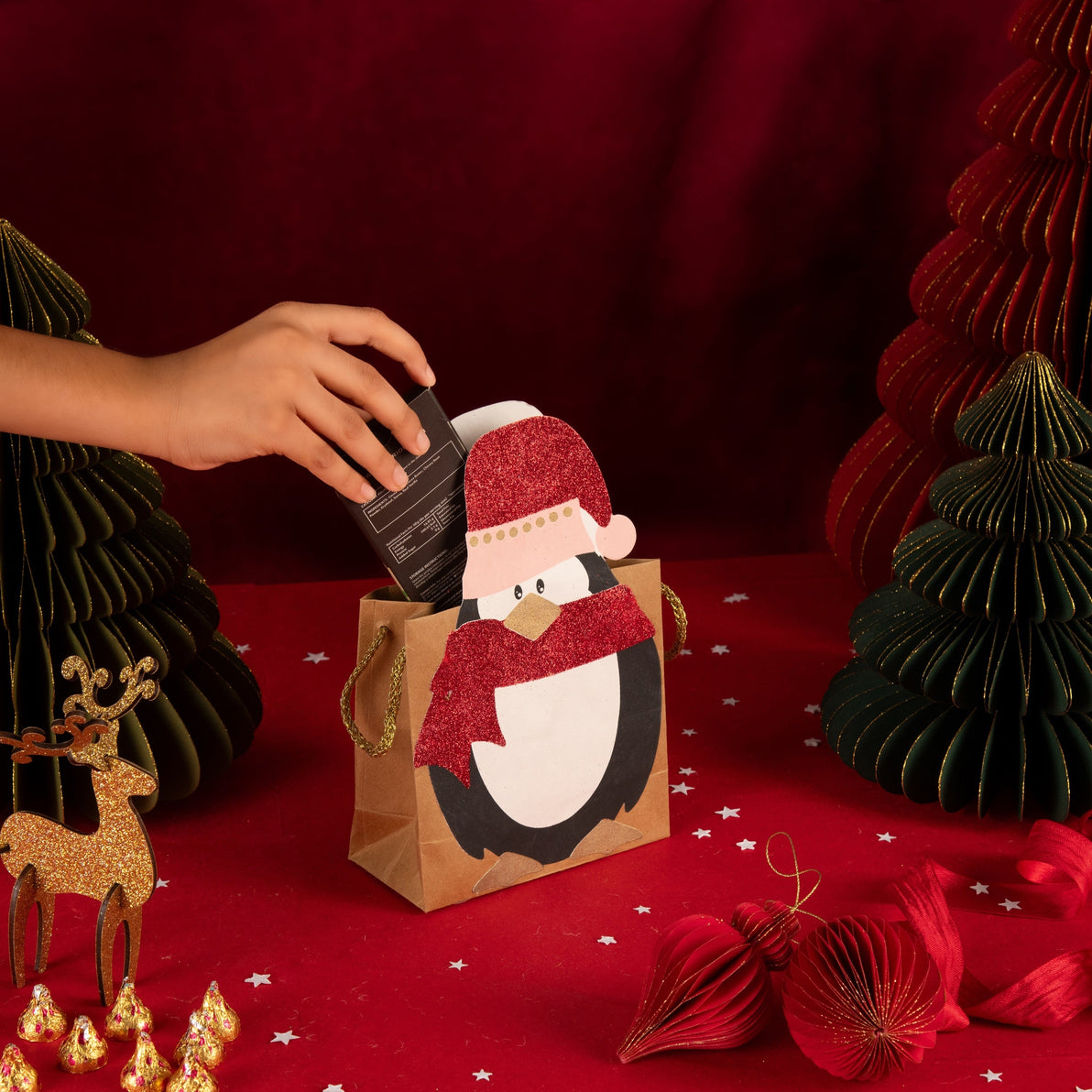 Penguin Shaped Bag (Set of 2)