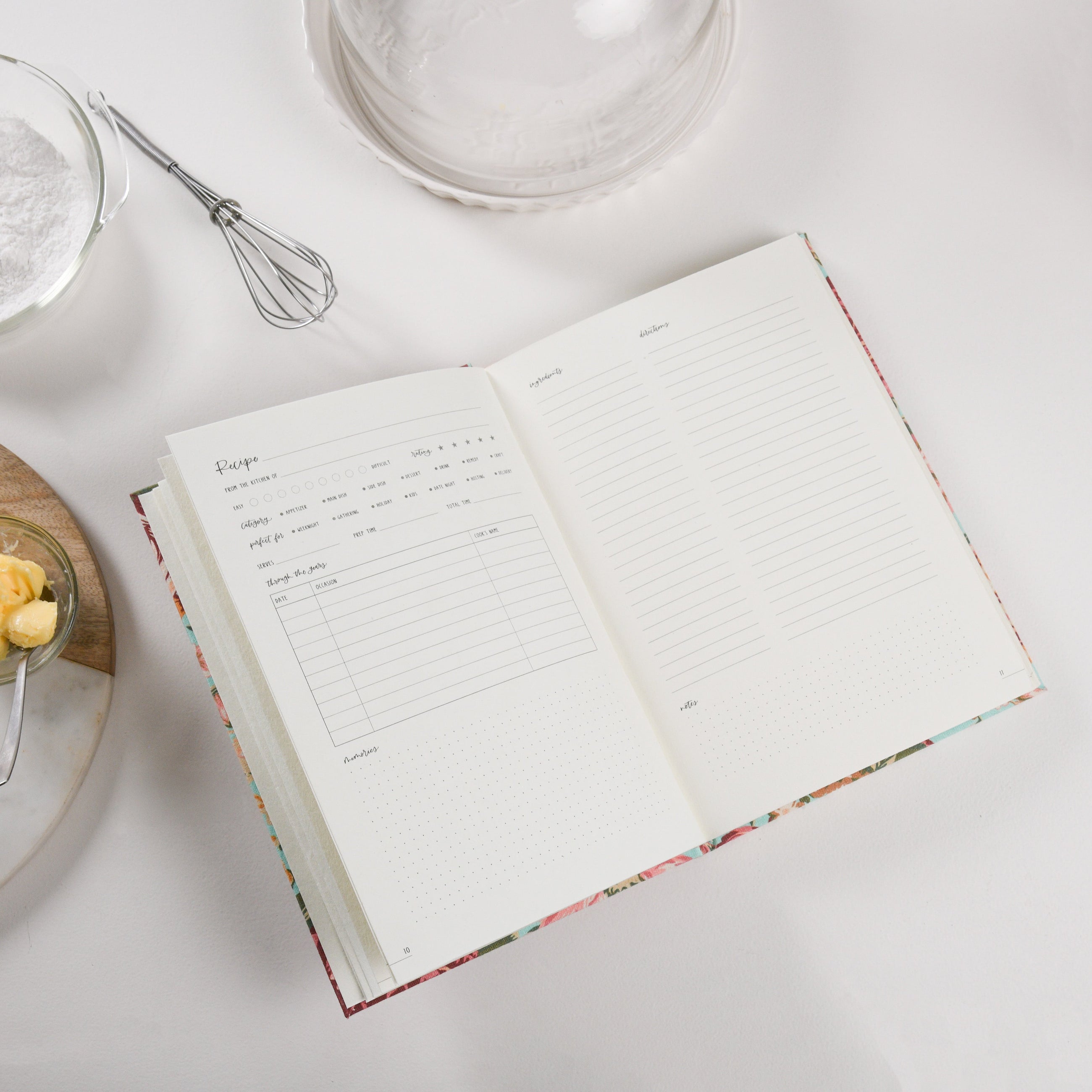 Home Chef's Box (Apron & Recipe Book)