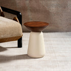 Nat Table Tall - Ivory