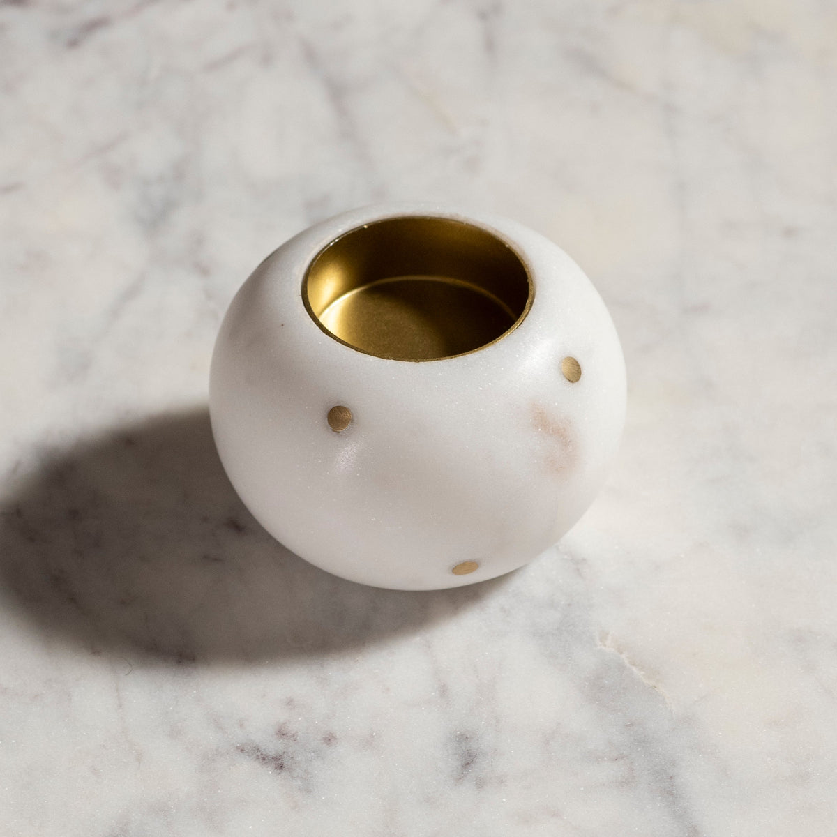 Set of 3 - Polka Dot Tealight Holders