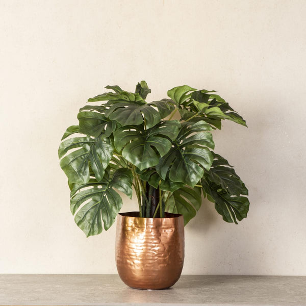 Fluid Mini Rose Gold Planter
