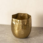 Fluid Mini Gold Planter