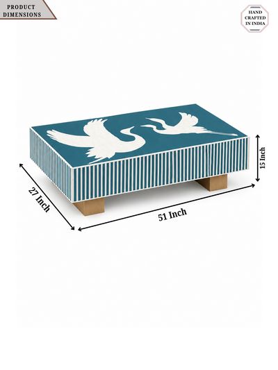 Rectangular Coffee Table - Aviara Bird