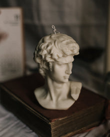 David Bust Candle