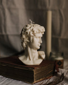 David Bust Candle