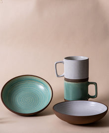 Everyday Meal Combo For Two - Ivory & Sage Green