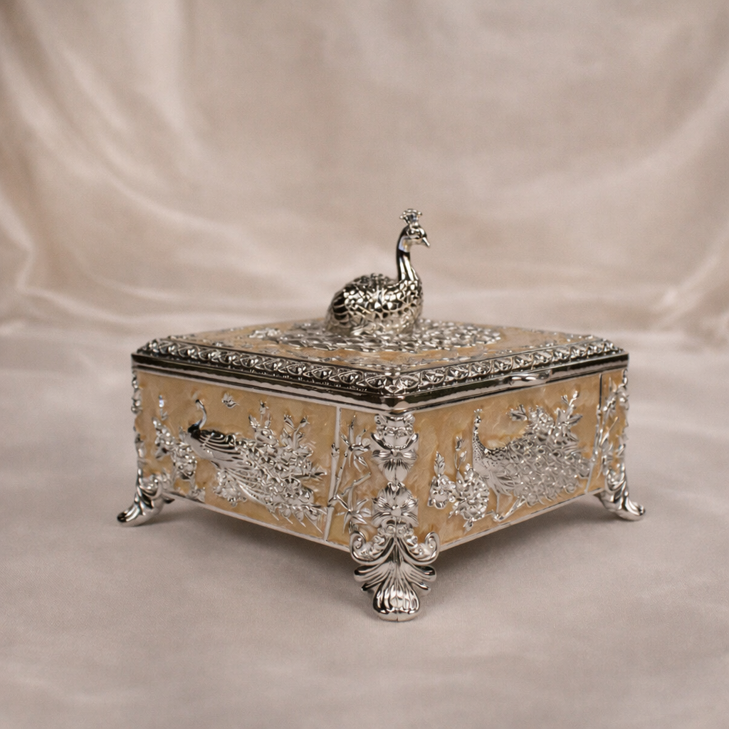 Dual Dry Fruit Box Set with Tray
