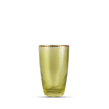 Shade Set Of 4 High Ball Glasses Green Hues
