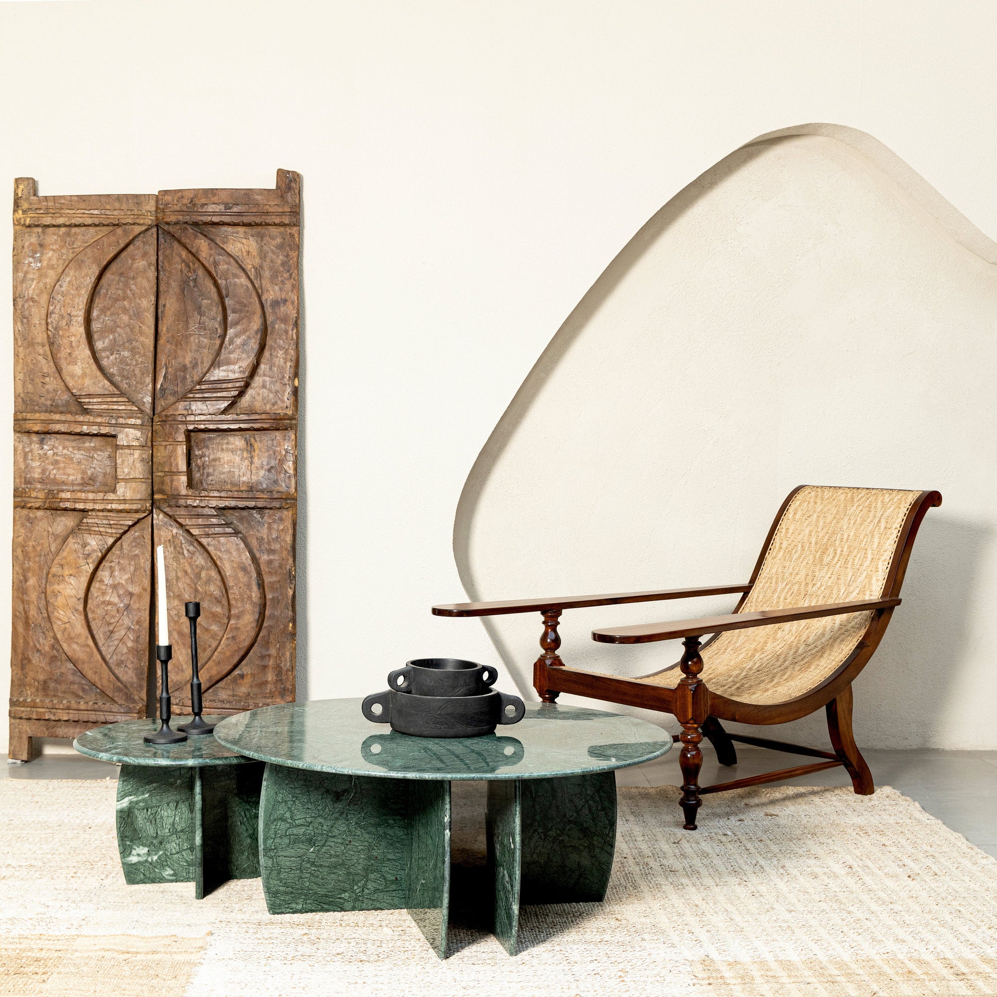 Raio Short Table - Jade