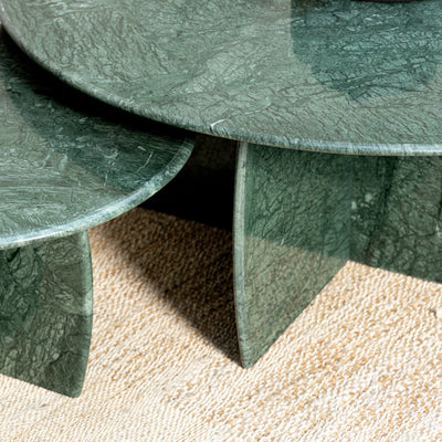 Raio Short Table - Jade