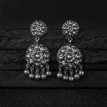 Chandak Silver Drops Earrings