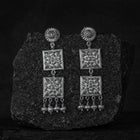 Chaukhandi Danglers Silver Earrings Designs