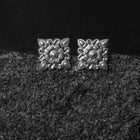 Chauki Silver Studs Earrings