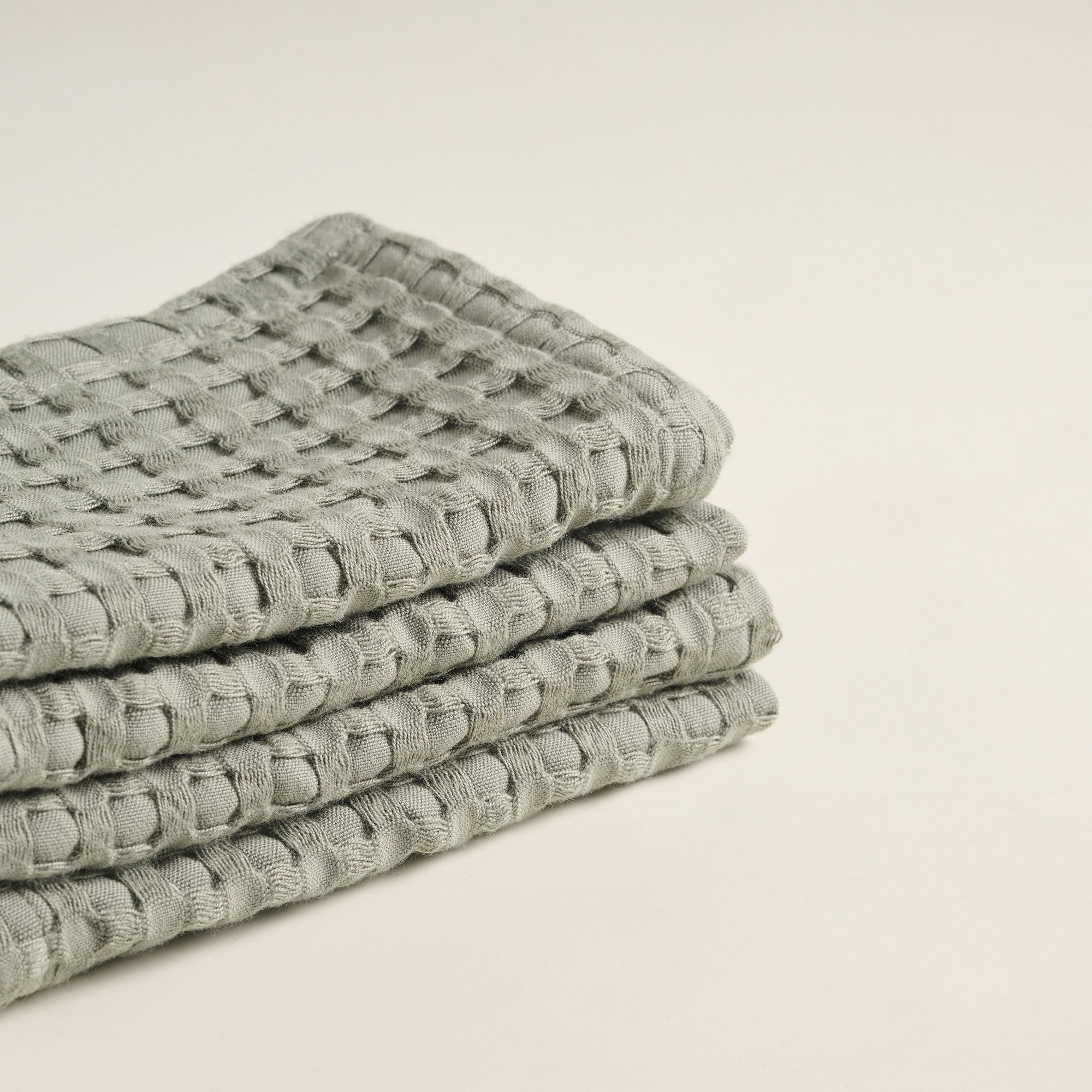 Eucalyptus | Cotton Bamboo | Waffle | Face Towel