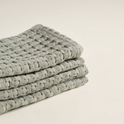 Eucalyptus | Cotton Bamboo | Waffle | Face Towel