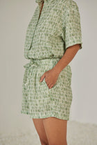 Echo Speckle Green Shirt