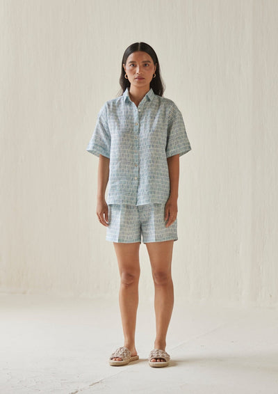 Echo Speckle Blue Co-ord Set