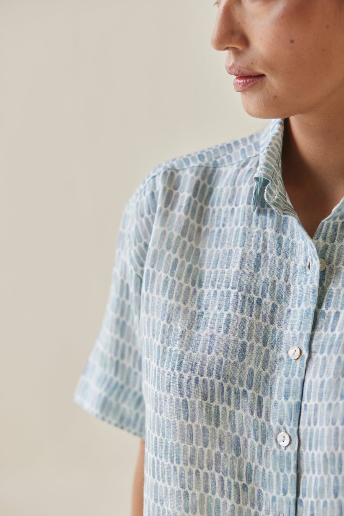 Echo Speckle Blue Co-ord Set