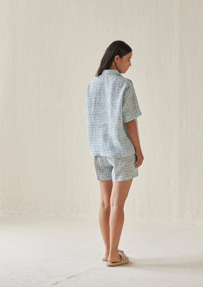 Echo Speckle Blue Co-ord Set