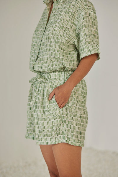 Echo Speckle Green Co-ord Set