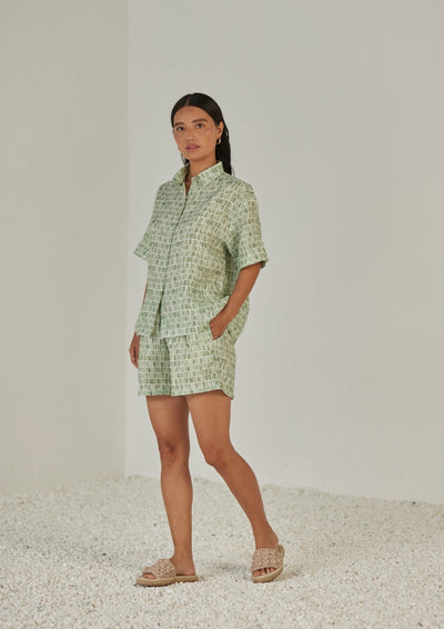 Echo Speckle Green Co-ord Set