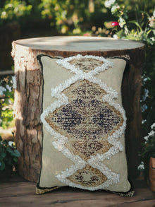 Edger Embroidered Pillow Cover