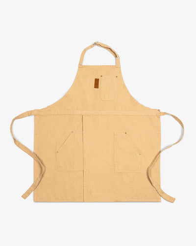 Nomad Split-leg Apron  -  Camel Tan