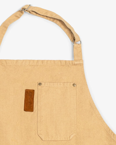 Nomad Split-leg Apron  -  Camel Tan