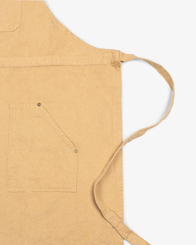 Nomad Split-leg Apron  -  Camel Tan