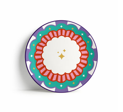 Circus Dessert Plate (Set of 4)