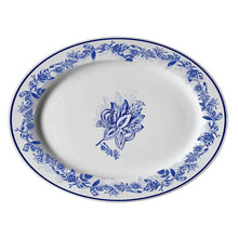 Georgian Garden Oval Serving Plate