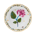 Pink Flower Deep Plate