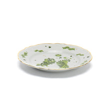 Floral Decal Verde Dinner Plate