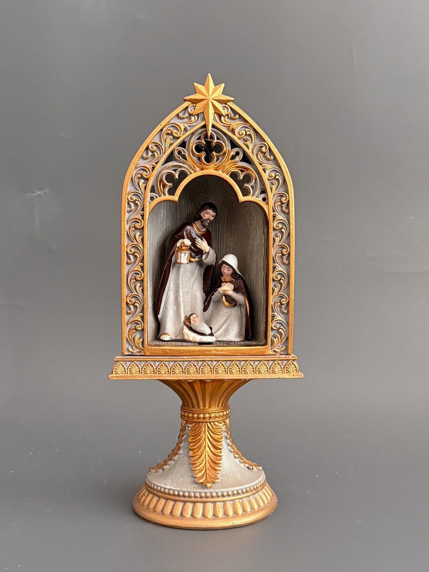 Holy Family Figurine With Led Light