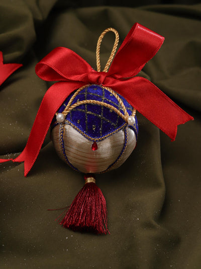 Blue Christmas Bauble