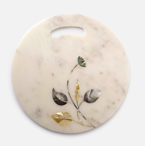 CHAMELI - IVORY MARBLE PLATTER