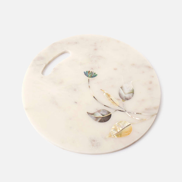 CHAMELI - IVORY MARBLE PLATTER